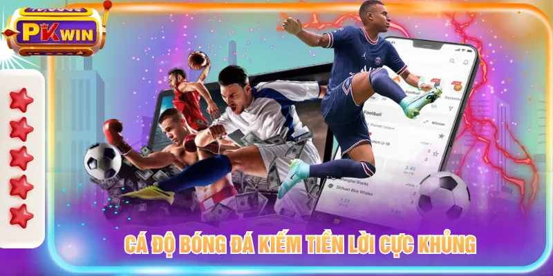 Cá độ bóng đá kiếm tiền lời cực khủng